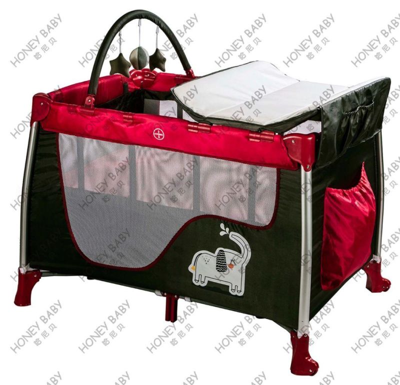 Portable Baby Playard Playpen Travel Cot Crib Infant Cot Babybed Baby Bed