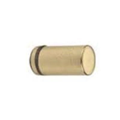 Cylinder Style Single-Sided Shower Door Knob Brass