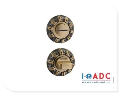 Zinc Alloy Circle Flower Ring Series Is Suitable for Inner and Outer Door Door and Door Handle Collocated Sales