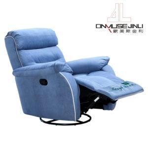 Two Color Twisted Fabric Leisure Huge Single Recliner Sofa Chair