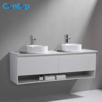 Modern Simple Style Bathroom Vanity Wood Storage Cabinet