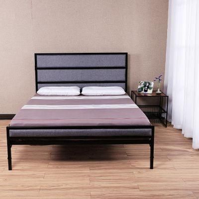 Factory Direct Sale Floding up Iron Steel Metal Bed