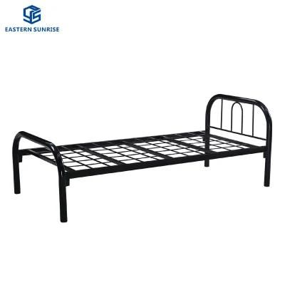 Factory Wholesale Comfortable Steel Single Bed