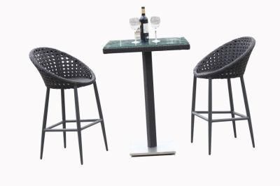 Dining Room Outdoor OEM Kraft Paper Package Rattan Chairs Set Wicker Furniture