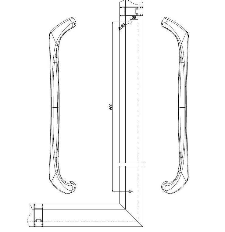 Hopo Customization Upscale Luxury Pull Handle