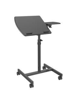 V-Mounts Manual Height Adjustable Mobile Desk Cart for Laptop Vm-Fdm102