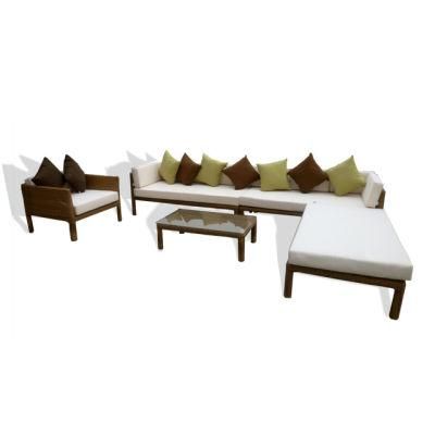 F- Outdoor Wicker Furniture Garden PE Rattan Sofa Set (CF631)