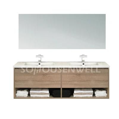 European Luxury Bathroom Vanity Double Sink Bathroom Vanity Cabinets
