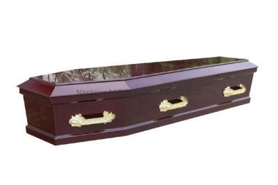 China Wholesale Solid Wood Casket and Coffin for Sale