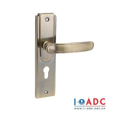 Furniture Door Accessories Hardware Iron Plate Aluminum Handle Door Lock Handle