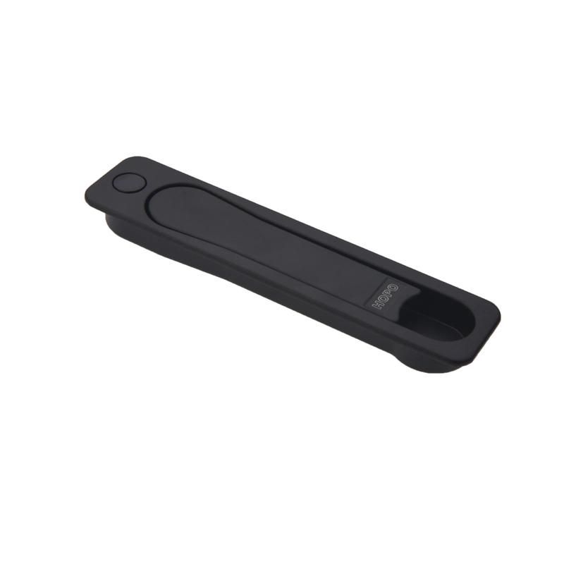 Hopo Square Spindle (=55mm) Zinc Alloy Material Black Color Handle for Sliding Doors