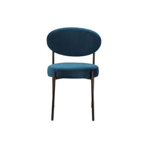European Modern Design Coffee Chair Hotel Furniture Fabric Dining Chair