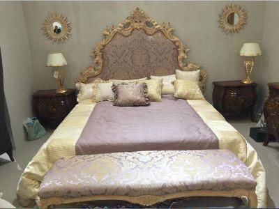 Middle East Style Hotel Luxury Antique 5 Star Room European Style Kingsize Bedroom Furniture