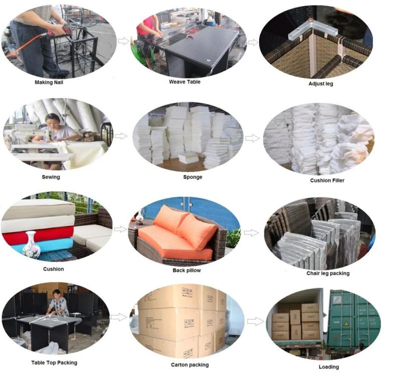 New Design Comfortable Rattan/Wicker Sofa Outdoor Garden Furniture