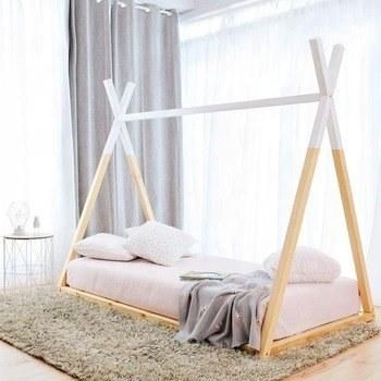 Hot Sale Wooden Home Kids Bedroom Furniture Children Toddler Teepee Bed