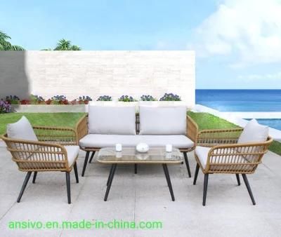 Outdoor Furniture Waterproof Three-Piece Sofa Chair for Sale