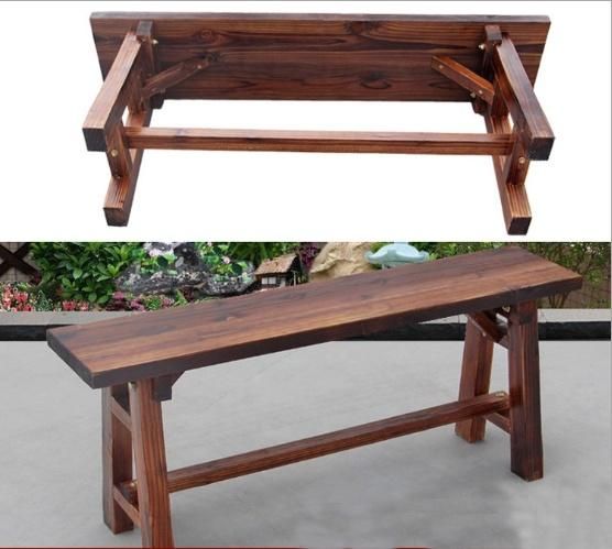 New Design Hot Sale Outdoor Wood Garden Bench Chair