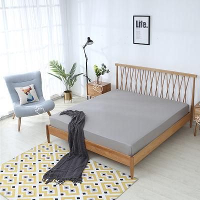 1.5m Single Bed 1.8m Solid Wood Double Bed Bedroom Environmental Protection Furniture