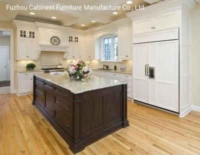 Solid Wood Kitchen Cupboard Furniture Modern Design Modular Kitchen Cabinet