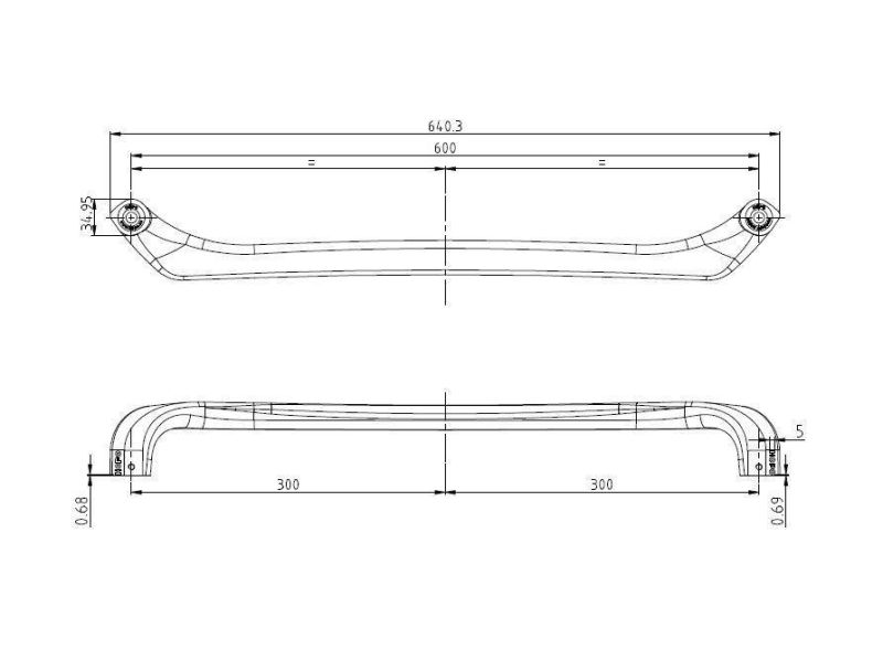 Customization Upscale Luxury Pull Handle for Sliding Door -Hopo