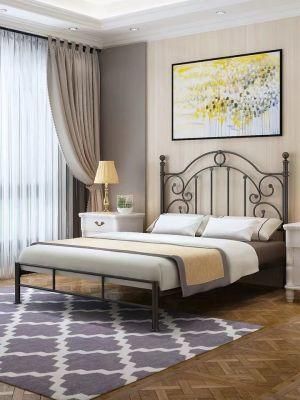 Iron Bed Modern Minimalist Double Iron Bed 1.8 Meters Nordic Princess Single Iron Bed 1.5 Meters