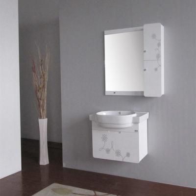 European Hot Sale Wall Mounted PVC Bathroom Cabinet Sw-PF0052