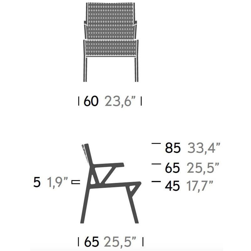 Classic Aluminum Patio Table and Chair Rattan Garden Furniture