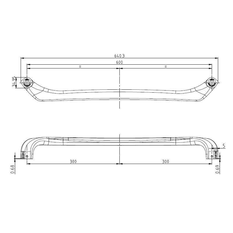 ISO Certification Luxury Pull Handle of Hopo