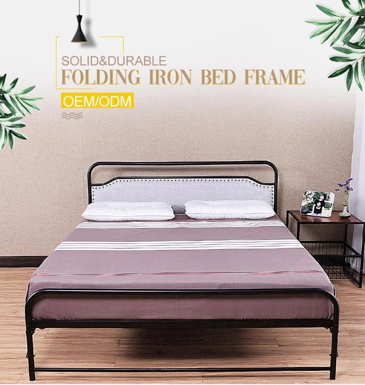 New Style Latest Stylish Luxury Single Metal Bed Designs