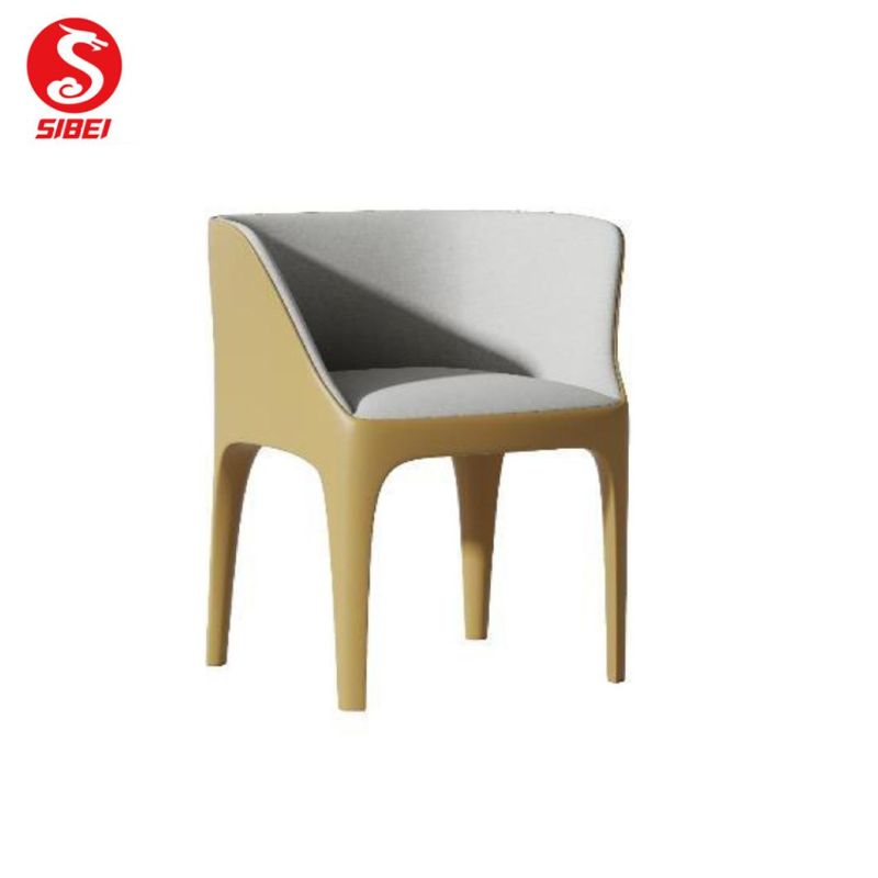 European Design Dining Room Furniture Ergonomic Steel Leg Dining Chair