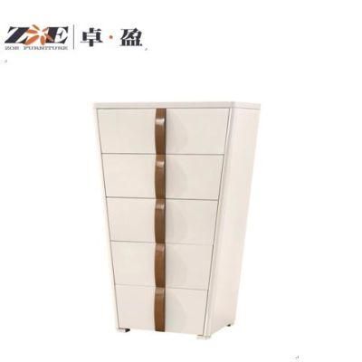 European Style Two Color Modern Bedroom Living Room Furniture Wardrobe Storage Cabinet Chest