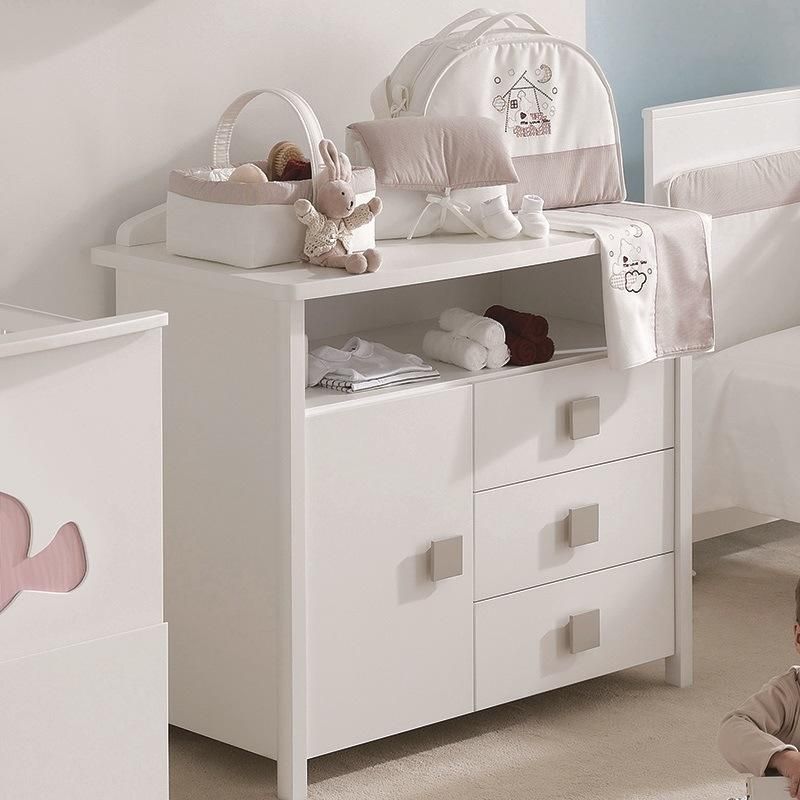 Nova European Design Newborn Baby Furniture Products Baby Crib Wooden Cot Bed Crib