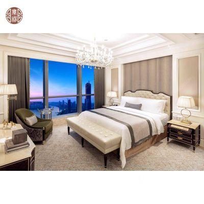 Luxury European Hotel Bed Design for 5 Star Hotel Furniture