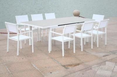 We Are Factory Room Garden Chairs Set Extensible Dining Table