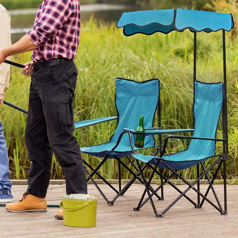 Hot Summer Folding Beach Chair with Canopy