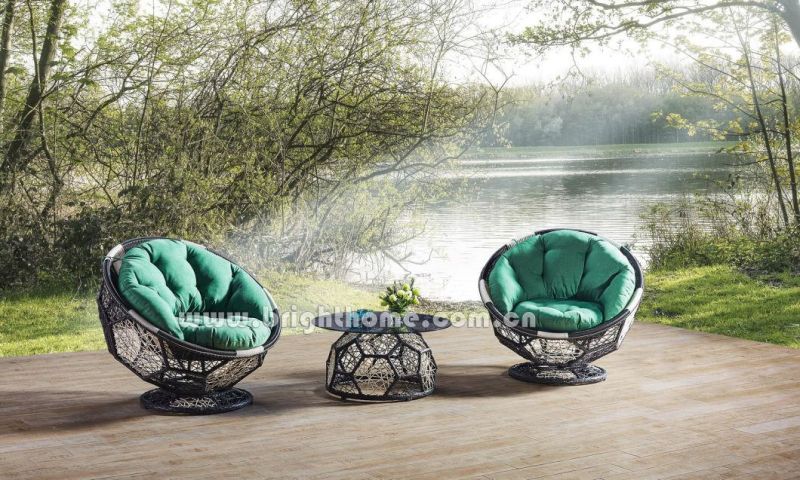 Football Swivel Chair Bp-8004 Sofa Outdoor Wicker Furniture