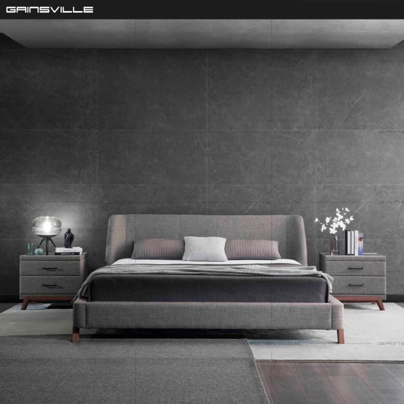 Modern European Furniture Bedroom Bed Sets King Bed Leather Bed Gc1713