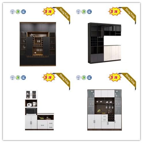 European Design MDF Entrance Wine Cabinet Partition Cabinet Home Furniture