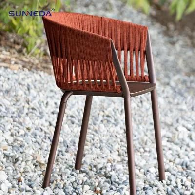 European Style Garden Pool Side Relaxing Leisure Casual Colorful Rattan Chair