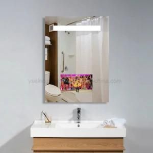 Yashi Popular European Hotel Bathroom Mirror with LCD TV