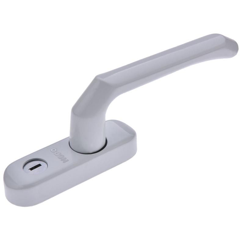 Hopo Silver/Aluminum Alloy Pull Handle for Side-Hung Window and Tilt-Turn Window