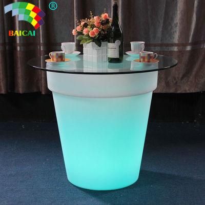 LED Flower Pot Garden Planter