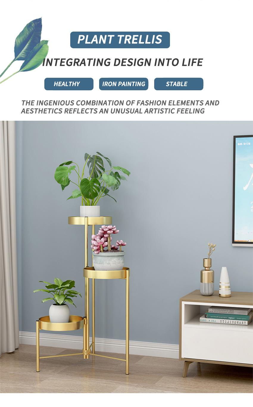 Modern Living Room Plant Stands Indoor Outdoor Flower Pot Flower Stand