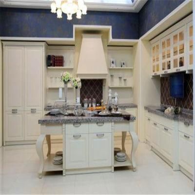 Modern Wooden Modular Custom Furniture Cheap Glossy European Style Luxury Kitchen Cabinet Set