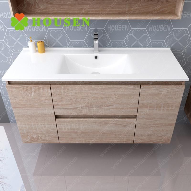 Small Bathroom Vanity Modern Wood Bathroom Cabinet for Bathroom European Style