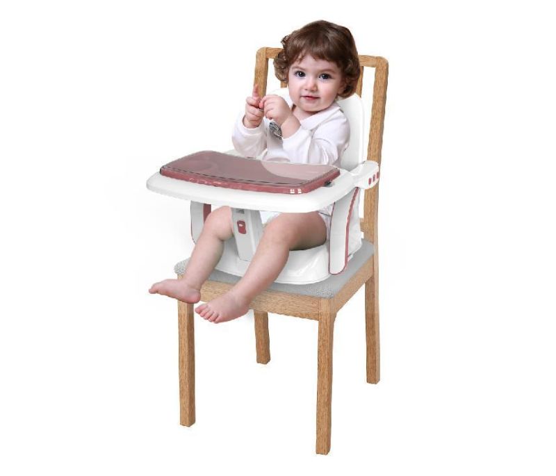 OEM Plastic Baby Booster Seat Portable and Removable for High Chair Table Eating Feeding