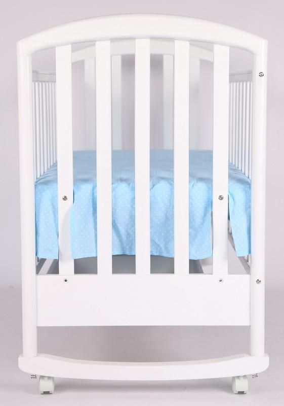 Coolkids M92 Luxury Kids Furniture Solid Pine Wooden Baby Bed Rocking Function