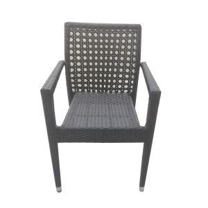 Outdoor Garden Furniture Stackable Dining Rattan Chair (K42)