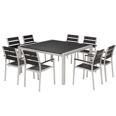 Patio Sets Square Dining Table and Chairs Set Restaurant Furniture
