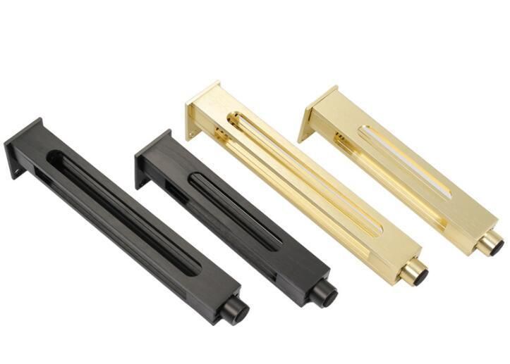 European Bathroom Cabinet Feet Black Gold TV Cabinet Support Tea Table Metal Leg Hardware Accessories
